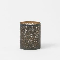 Pierced Metal Votive