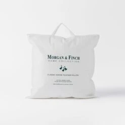Classic European Goose Feather Pillow