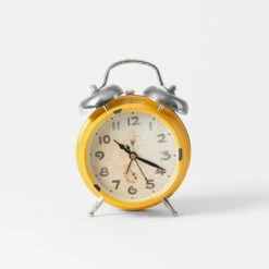 Vintage Alarm Clock - Yellow