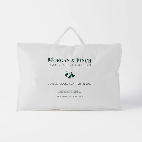 Classic Goose Feather Pillow 4 Classic Goose Feather Pillow - Image 2