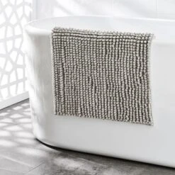 Bobble Melange Bath Mats - Stone 14 Bobble Melange Bath Mats - Stone -Koala Home Shop 19435001 V06 1