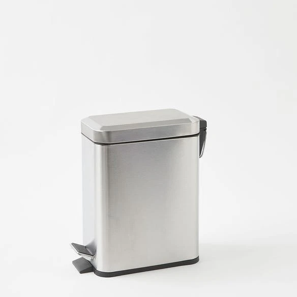 Slimline Pedal Bin 5l - Stainless Steel 4 Slimline Pedal Bin 5l - Stainless Steel - Image 2