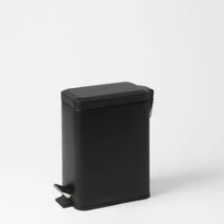 Slimline Pedal Bin 5l - Matte Black