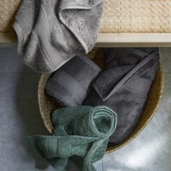 Egyptian Indulgence Towel - Granite 10 Egyptian Indulgence Towel - Granite -Koala Home Shop 19957402 V06 3