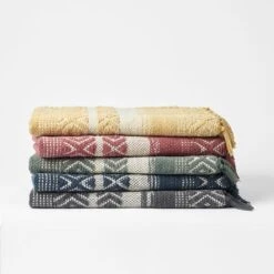 Mali Bath Mats - Rust Ivory -Koala Home Shop 20091704 V03 5