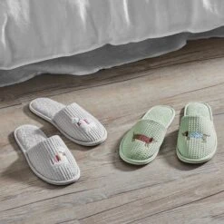 Llama Embroidered Slippers 6 Llama Embroidered Slippers -Koala Home Shop 20127101 V02 4