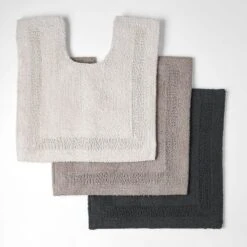 Braxton Contour Bath Mat - Zinc 7 Braxton Contour Bath Mat - Zinc -Koala Home Shop 20445702 V12 3