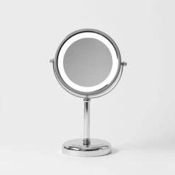 Mirror With LED Light 18cm