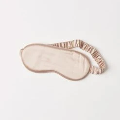Silk Eye Mask - Oyster