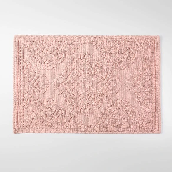 Asher Bath Mat - Rose 3 Asher Bath Mat - Rose