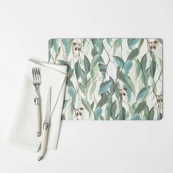 Flowering Gum Cork Placemat Set Of 4 3 Flowering Gum Cork Placemat Set Of 4