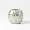 Mosaic Round Votive Candle Holder -Koala Home Shop 21268701 V03