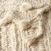 Claudine Hand Knit Throw - Cream 1 Claudine Hand Knit Throw - Cream -Koala Home Shop 21394704 V01 1