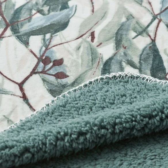 Flowering Gum Sherpa Throw 4 Flowering Gum Sherpa Throw - Image 2