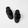 Felt Fur Slip On - Black -Koala Home Shop 21421804 P