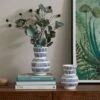 Frankie Flared Stripe Vase Large