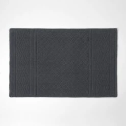 Milton Bath Mat - Charcoal -Koala Home Shop 21449402 P 1