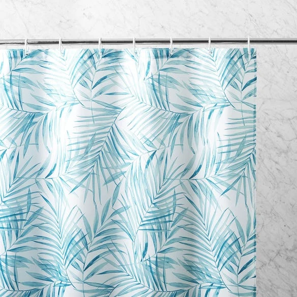 Jungle Leaf Shower Curtain 3 Jungle Leaf Shower Curtain