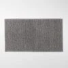 Chevron Bath Mat - Charcoal