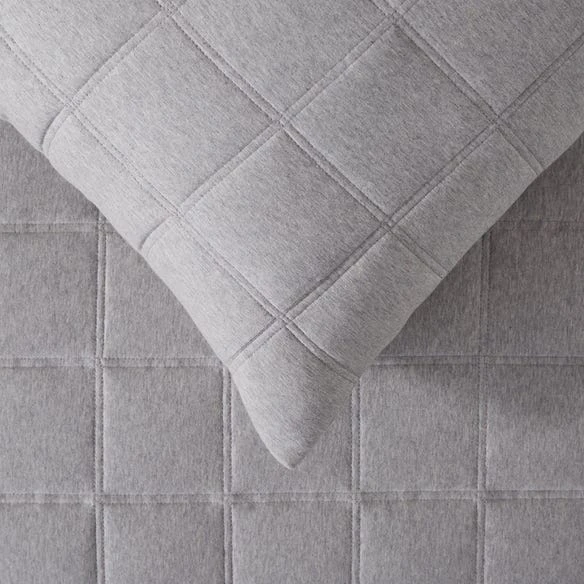 Madden Jersey Quilt Cover - Grey 7 Madden Jersey Quilt Cover - Grey - Image 5