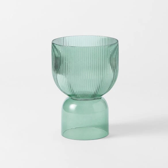 Macy Glass Vase - White 3 Macy Glass Vase - White