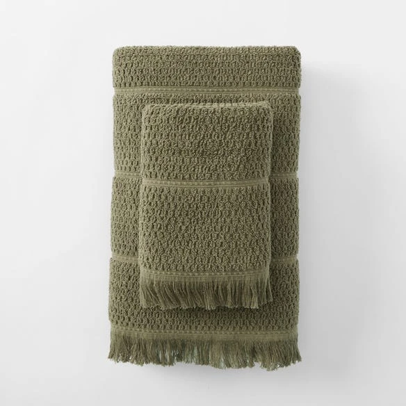 Akira Towel - Khaki 4 Akira Towel - Khaki - Image 2