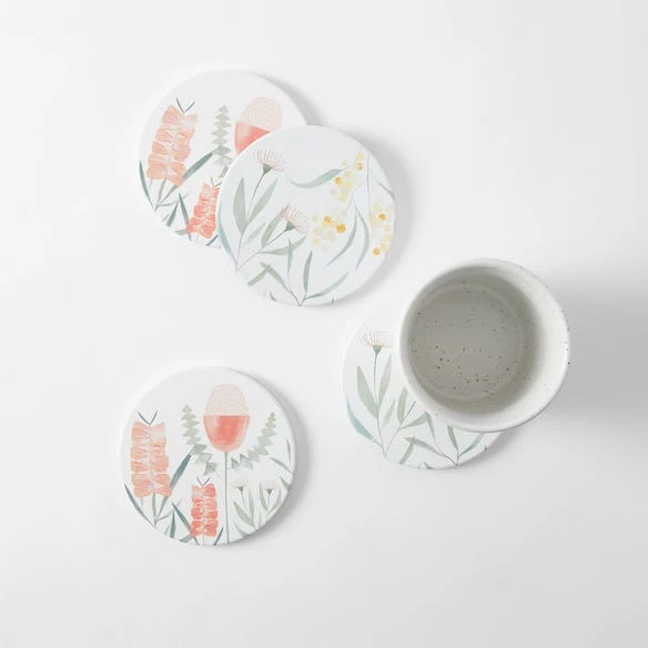 Banksia Coaster Set Of 4 3 Banksia Coaster Set Of 4