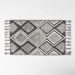 Noah Bath Mat - Charcoal