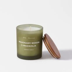 Bed And Bath 225g Vessel Candle - Mahogany Wood And Magnolia