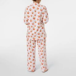 Peaches Flannelette Pyjamas 7 Peaches Flannelette Pyjamas -Koala Home Shop 22493801 V01