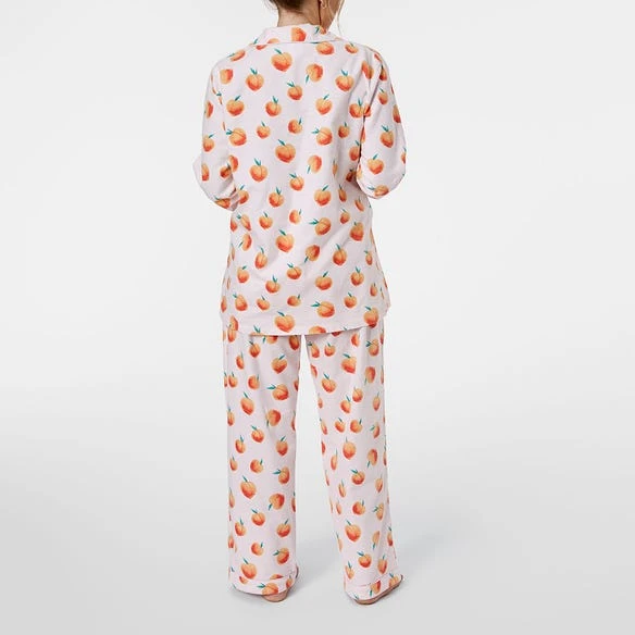 Peaches Flannelette Pyjamas 5 Peaches Flannelette Pyjamas - Image 3