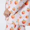 Peaches Flannelette Pyjamas 2 Peaches Flannelette Pyjamas -Koala Home Shop 22493801 V02