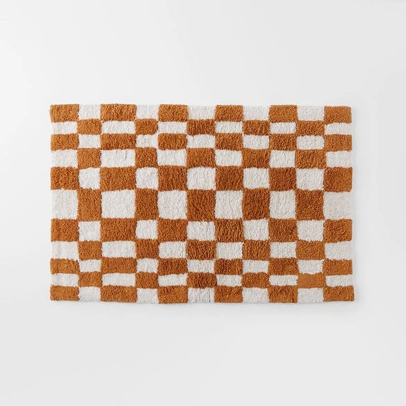 Marla Bath Mat - Copper 3 Marla Bath Mat - Copper