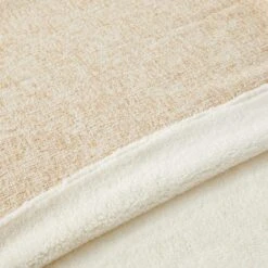 Bramley Sherpa Reverse Throw - Butter -Koala Home Shop 22542502 V01 1