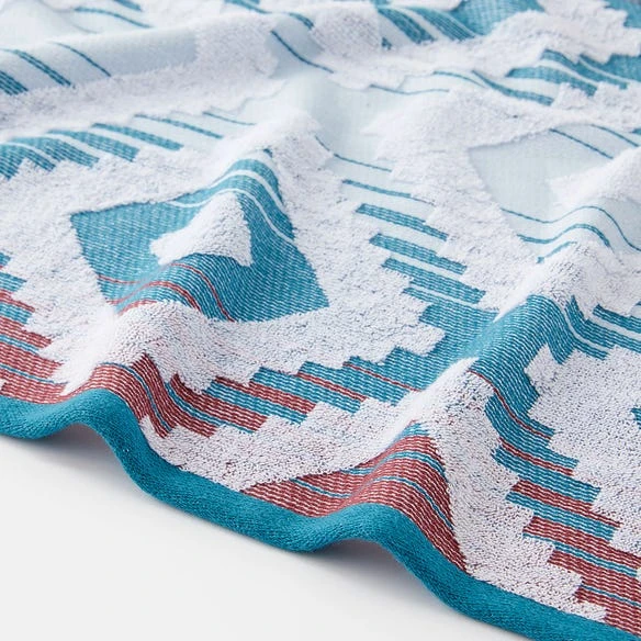 Noah Towel - Blue 3 Noah Towel - Blue