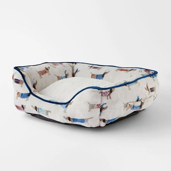 Plush Pet Bed Small 4 Plush Pet Bed Small - Image 2