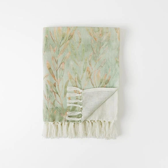 Lucca Linen Throw 4 Lucca Linen Throw - Image 2