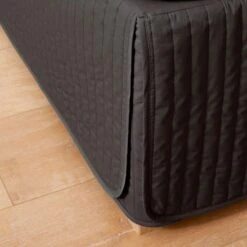 Perfects Padded Valance - Black -Koala Home Shop Core Valance LS Bedding Perfects padded valance Black Detail 2 5