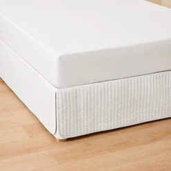 Perfects Padded Valance - White -Koala Home Shop Core Valance LS Bedding Perfects padded valance White Hero 5