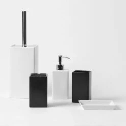 Dolomite Bathroom Accessories - White -Koala Home Shop G DOLOMITE 110103 20 V05