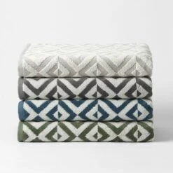 Hampton Towel - Charcoal Ivory -Koala Home Shop G HAMPTON 080103 00580 V01