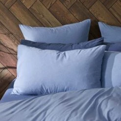 Jersey Quilt Cover - Blue 11 Jersey Quilt Cover - Blue -Koala Home Shop G JERSEY 010803 00505 V04