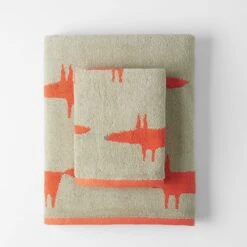 Mr Fox Towel - Orange 8 Mr Fox Towel - Orange -Koala Home Shop G MR FOX 080101 00170 P 10