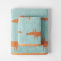 Mr Fox Towel - Light Blue 9 Mr Fox Towel - Light Blue -Koala Home Shop G MR FOX 080101 00490 V01 5