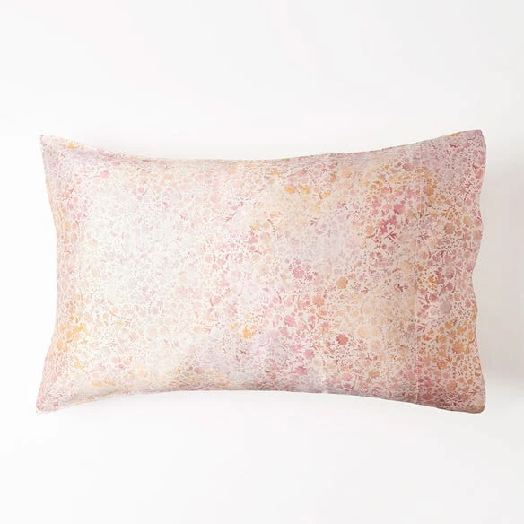 Silk Print Pillowcase - Blush 4 Silk Print Pillowcase - Blush - Image 2