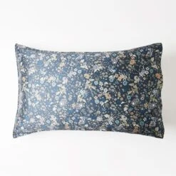 Silk Print Pillowcase - Blue -Koala Home Shop G SILKPRINT 010201 00540 P