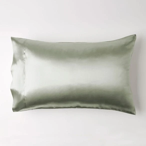 Silk Pillowcase - Sage 6 Silk Pillowcase - Sage - Image 4