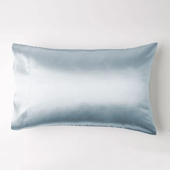 Silk Pillowcase - Baby Blue 5 Silk Pillowcase - Baby Blue - Image 3