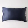 Silk Pillowcase - Navy 1 Silk Pillowcase - Navy -Koala Home Shop G SILK PILCAS 010201 14 V01