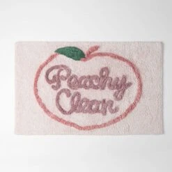 Peachy Bath Mat